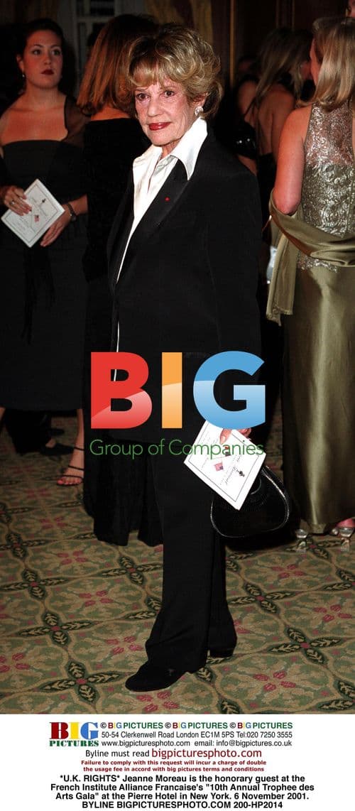 Jeanne Moreau at French Institute Gala