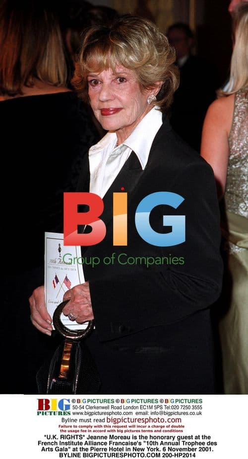 Jeanne Moreau at French Institute's Gala