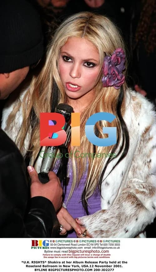 Shakira at Album Release Party in NYC