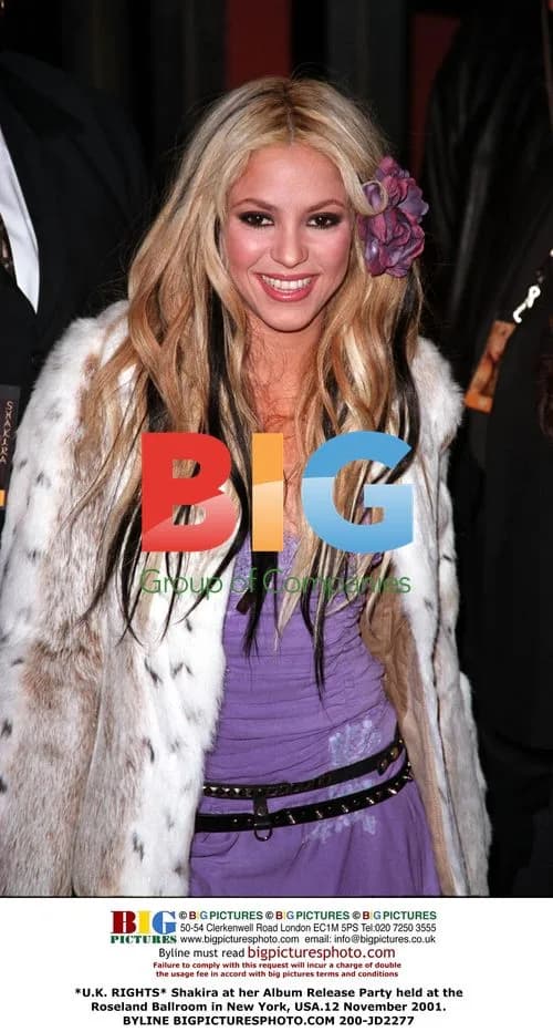 Shakira at Album Release Party in NY