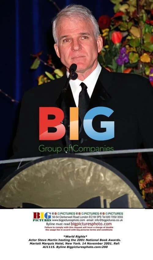 Steve Martin hosts National Book Awards