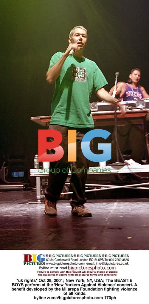 Beastie Boys Perform at 'New Yorkers Against Violence' Benefit