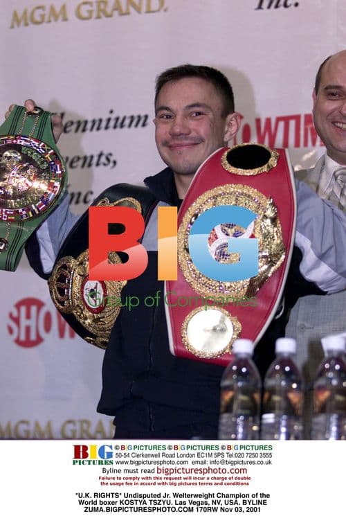 Kostya Tszyu, Undisputed Jr. Welterweight Champion
