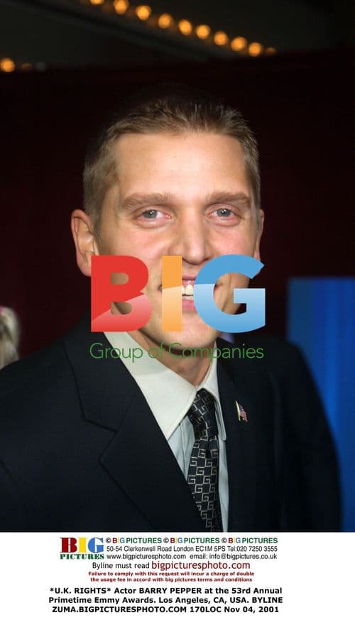 Barry Pepper at 53rd Primetime Emmy Awards