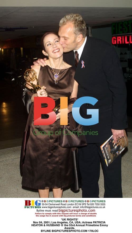 Patricia Heaton & Husband @ 53rd Primetime Emmy Awards