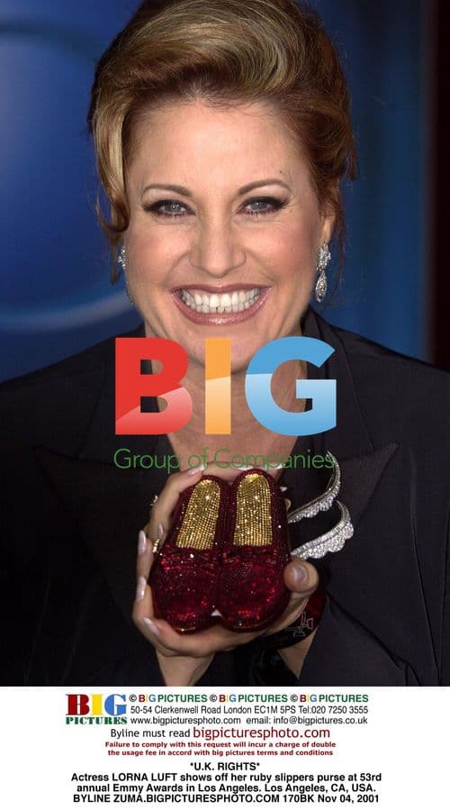 LORNA LUFT at 53rd Emmy Awards