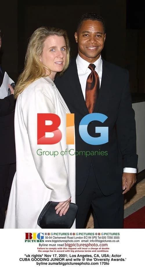 Cuba Gooding Jr. and Wife at Diversity Awards