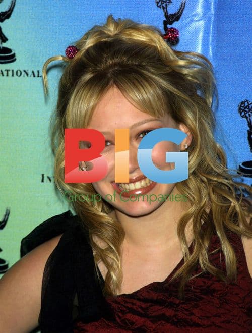 Hilary Duff at 29th International Emmy Awards