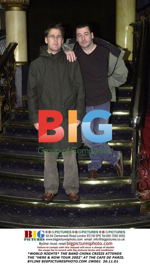 China Crisis Performs at Café de Paris