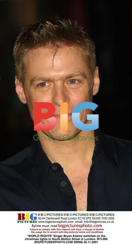 Bryan Adams Switches On Christmas Lights