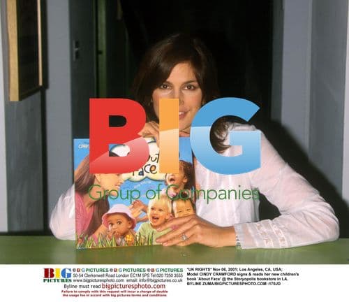 Cindy Crawford signs new children's book