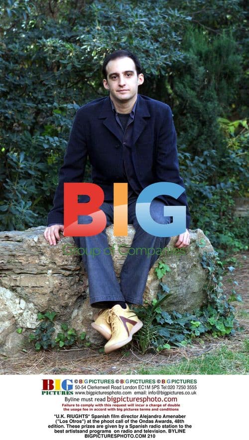 Spanish film director Alejandro Amenaber at Ondas Awards