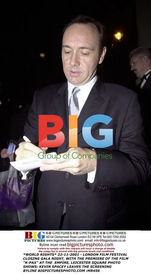 Kevin Spacey at 'K-PAX' Premiere