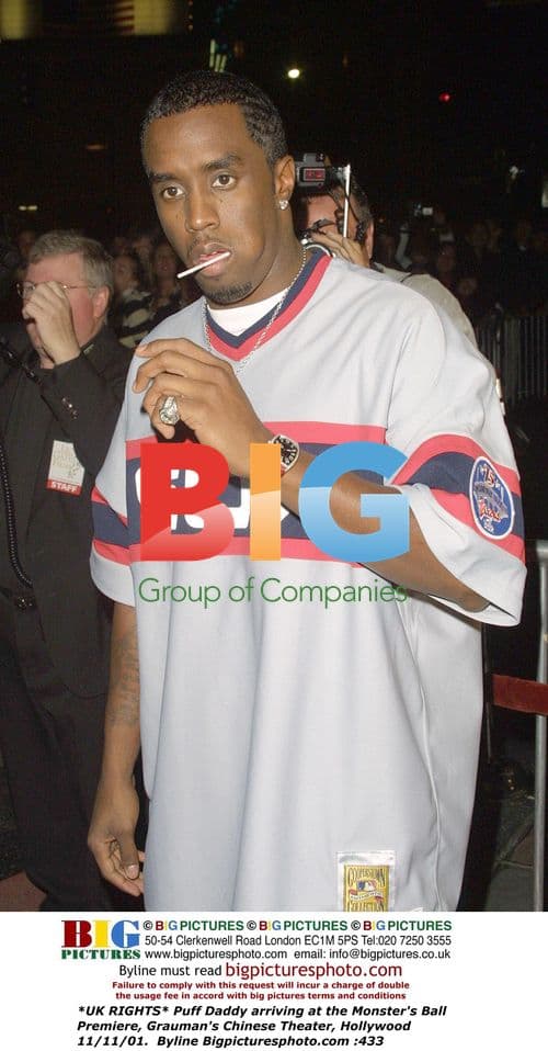 Puff Daddy at Monster's Ball Premiere