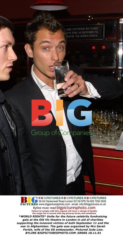 Jude Law at Unite for the Future Gala