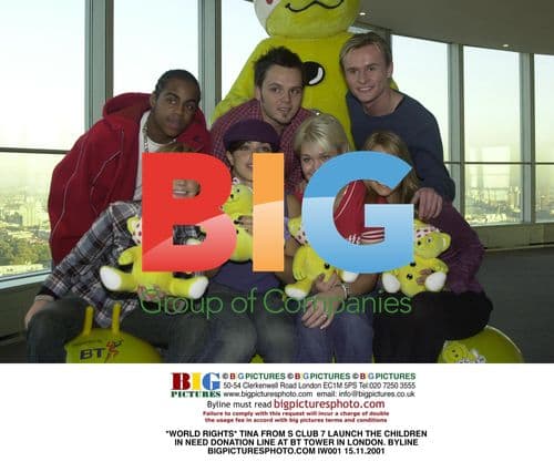 S Club 7 Launch Children in Need Donation Line