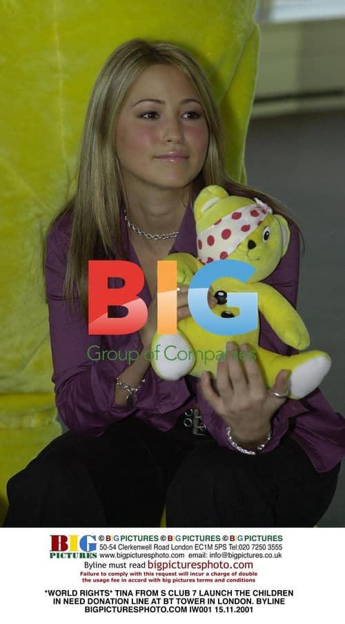 S Club 7 Launch Children in Need Donation Line