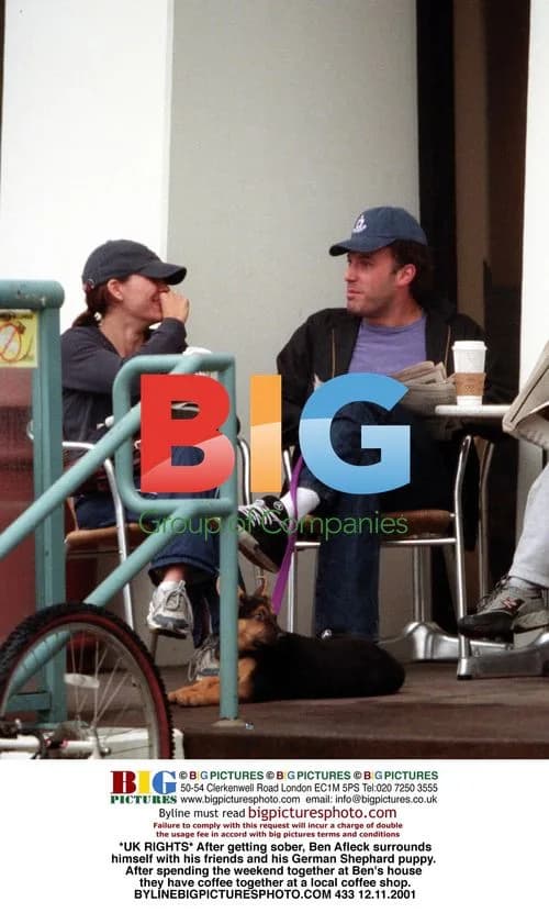 Ben Affleck enjoys weekend with friends and dog