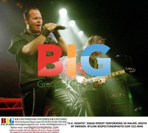 Judas Priest Performing in Malm, Sweden