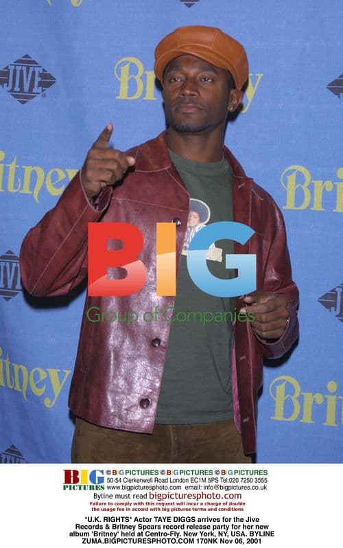 Taye Diggs at Britney Spears record release party