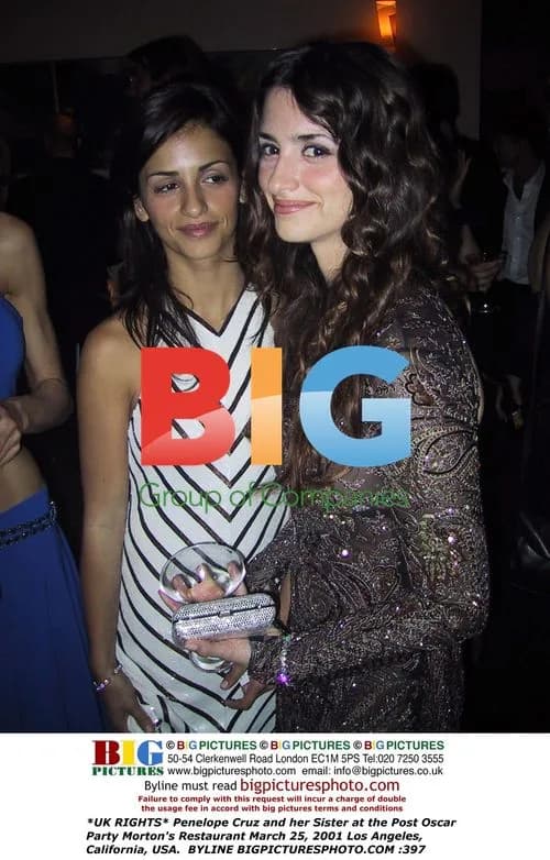 Penelope Cruz and Sister at Post Oscar Party