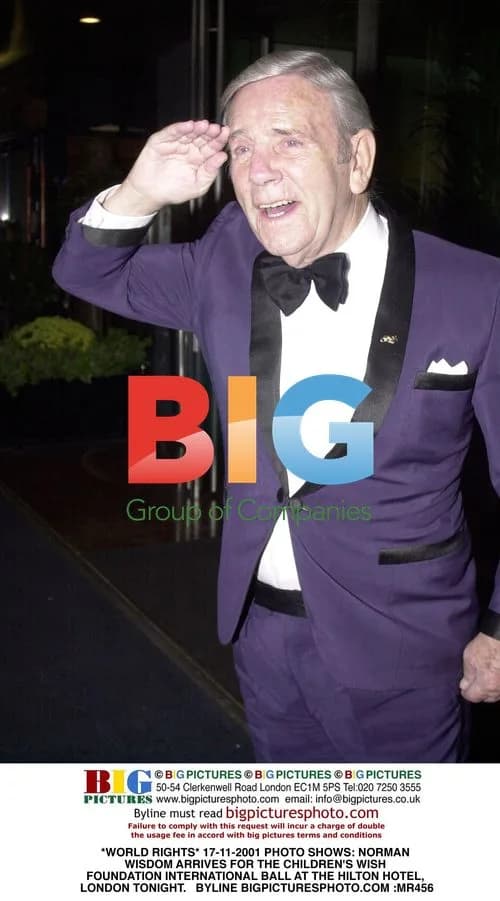 Norman Wisdom at Children's Wish Foundation Ball
