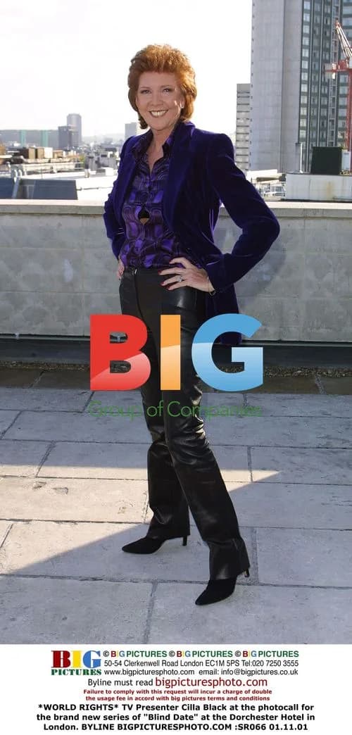 Cilla Black at 'Blind Date' photocall