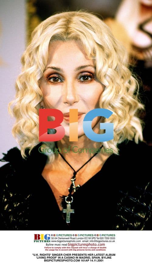 SINGER CHER PRESENTS 'LIVING PROOF' IN MADRID CASINO