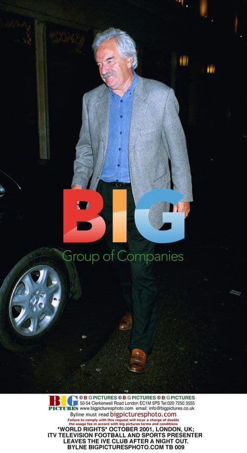 ITV Presenter Des Lynam Leaves London Club