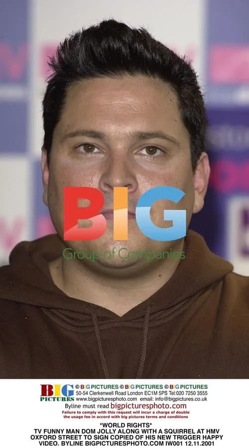 TV Funny Man Dom Jolly Signs Trigger Happy Video