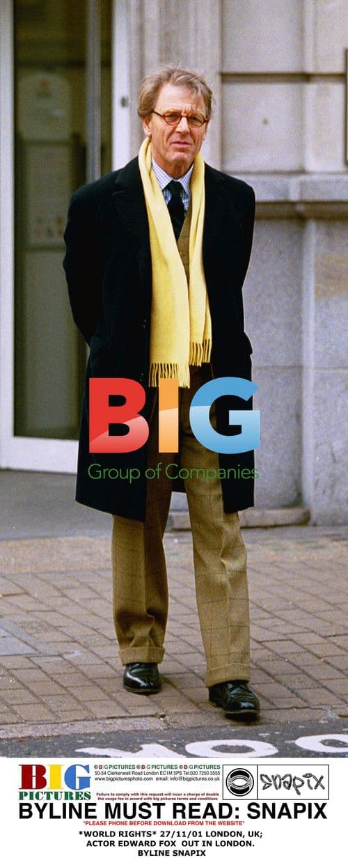 Edward Fox out in London