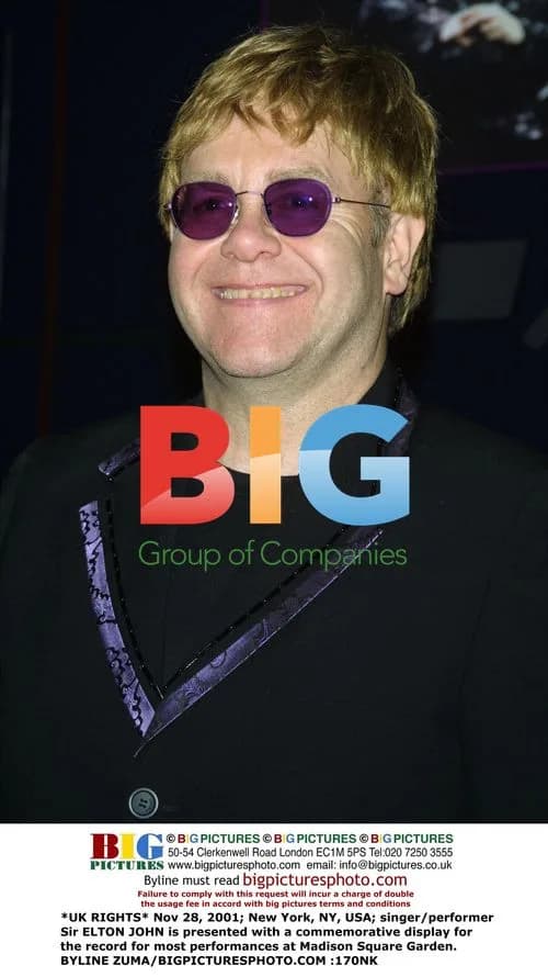 Elton John Honored for Madison Square Garden Performances