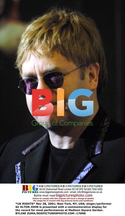 Elton John Honored for Madison Square Garden Performances