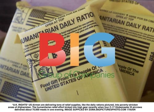 U.S. Airmen Deliver Aid to Afghanistan