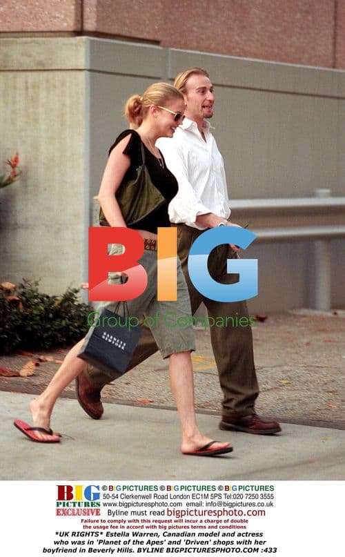 Estella Warren out shopping in Beverly Hills