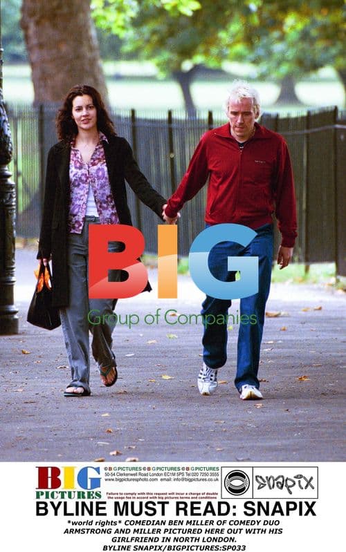 Comedian Ben Miller Out with Girlfriend