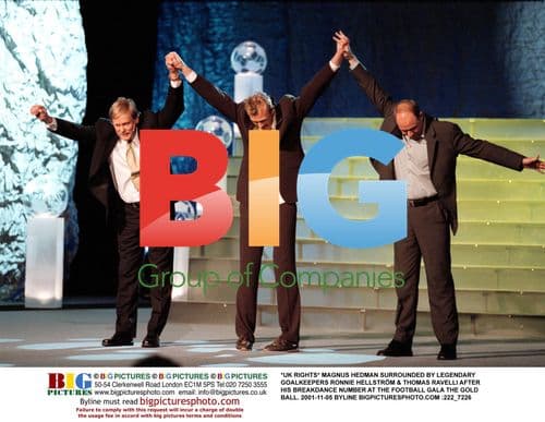 Magnus Hedman Breaks Dance at Football Gala