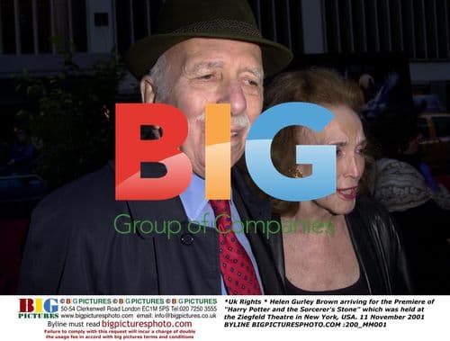 Helen Gurley Brown at Harry Potter Premiere