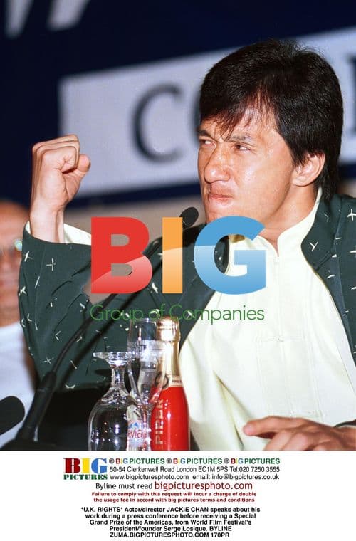 Jackie Chan Receives Special Grand Prize at World Film Festival