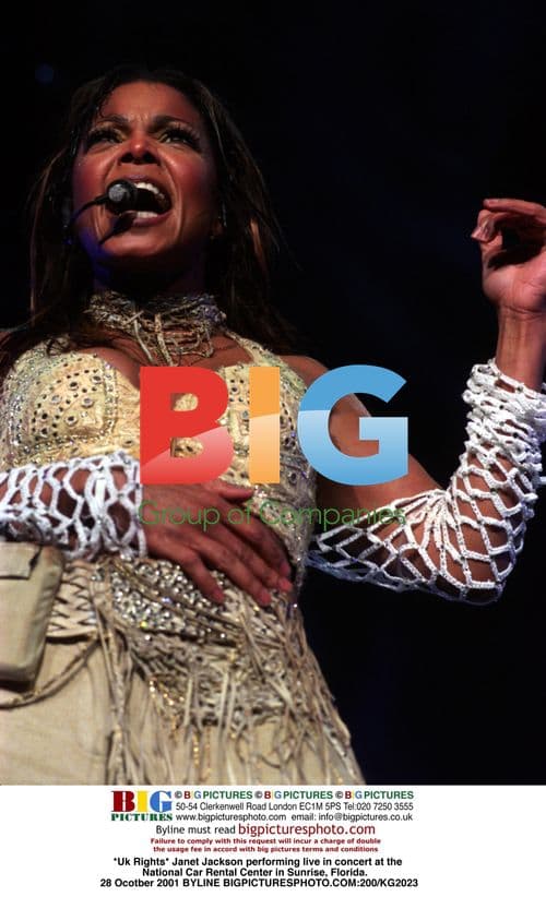 Janet Jackson Performs Live in Florida