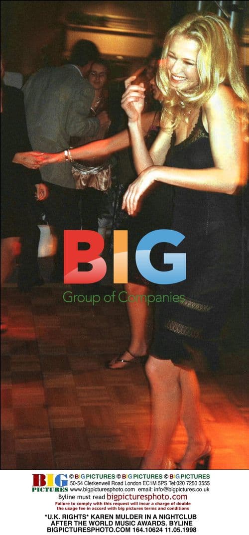 Karen Mulder at World Music Awards Afterparty