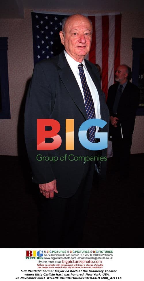 Former NYC Mayor Ed Koch at Gramercy Theater