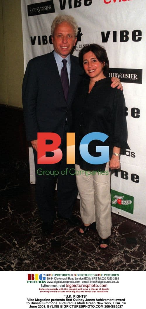 Vibe Magazine Quincy Jones Award to Russel Simmons