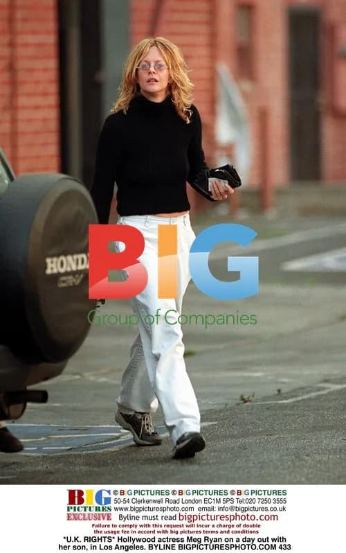 Meg Ryan and son out in Los Angeles