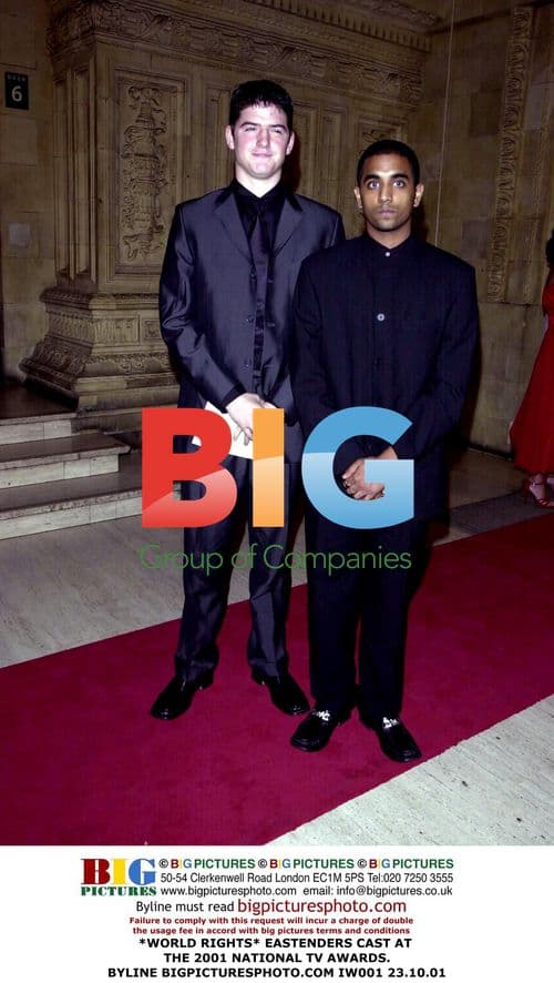 EastEnders Cast at 2001 National TV Awards