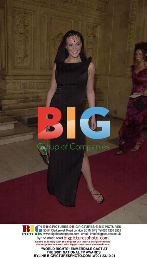 2001 National TV Awards Emmerdale Cast