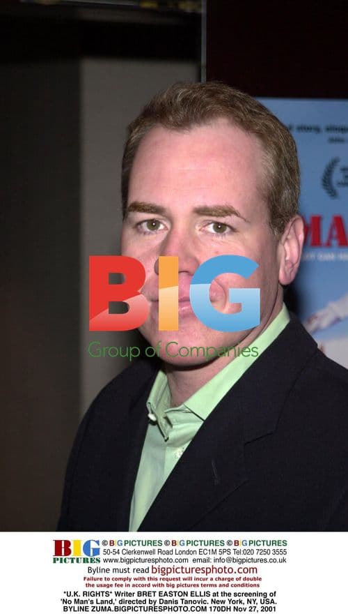 BRET EASTON ELLIS at 'No Man's Land' screening