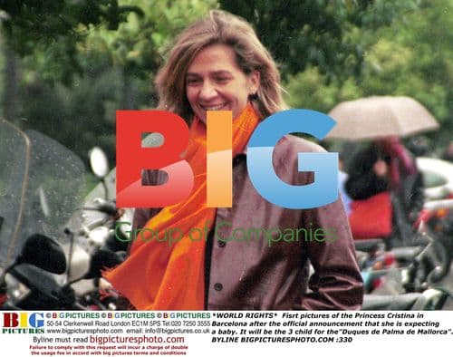 Princess Cristina's Pregnancy Announcement in Barcelona