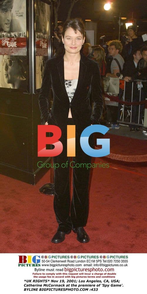 Catherine Mc Cormack at 'Spy Game' Premiere