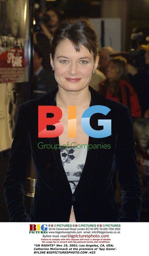 Catherine Mc Cormack at 'Spy Game' Premiere